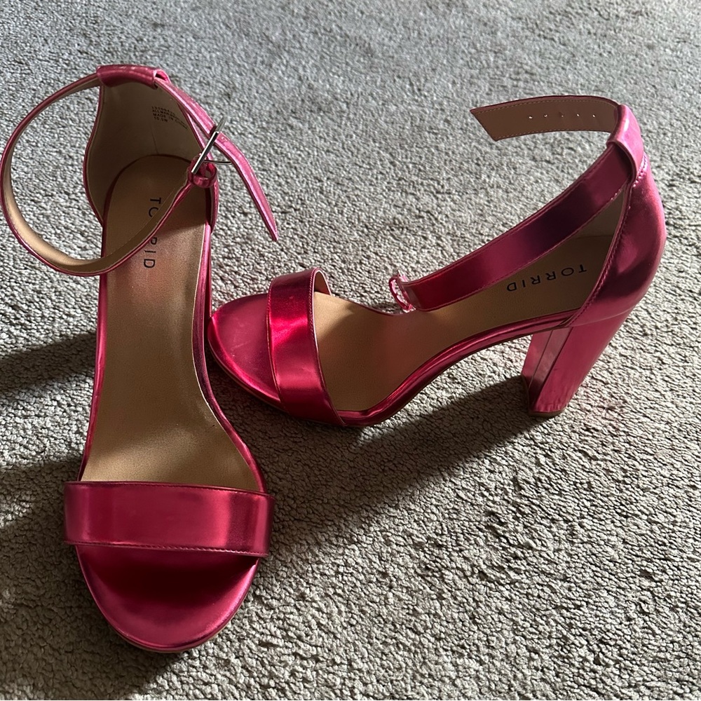 Torrid pink high heels